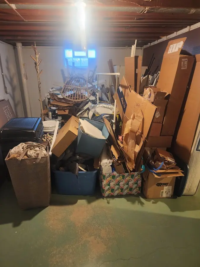 Roll-off dumpster container at job site for 2 Yard Dumpster Rental in Costa Mesa